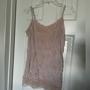 Baby pink lace camisole🌸💖